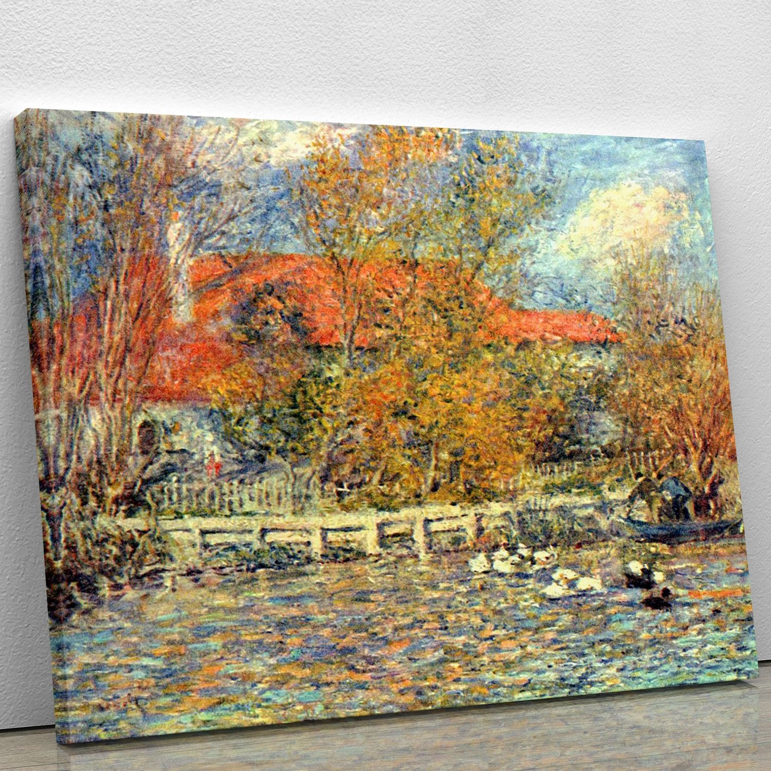Duck pond by Renoir Canvas Print or Poster