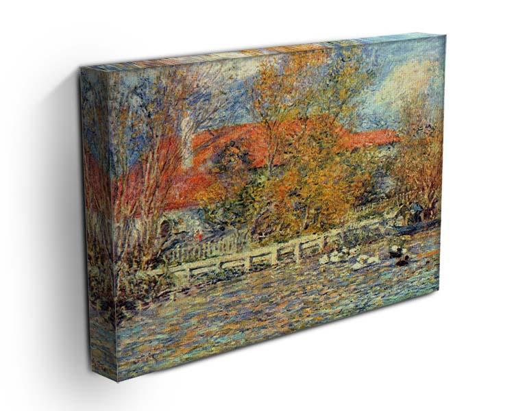 Duck pond by Renoir Canvas Print or Poster - Canvas Art Rocks - 3