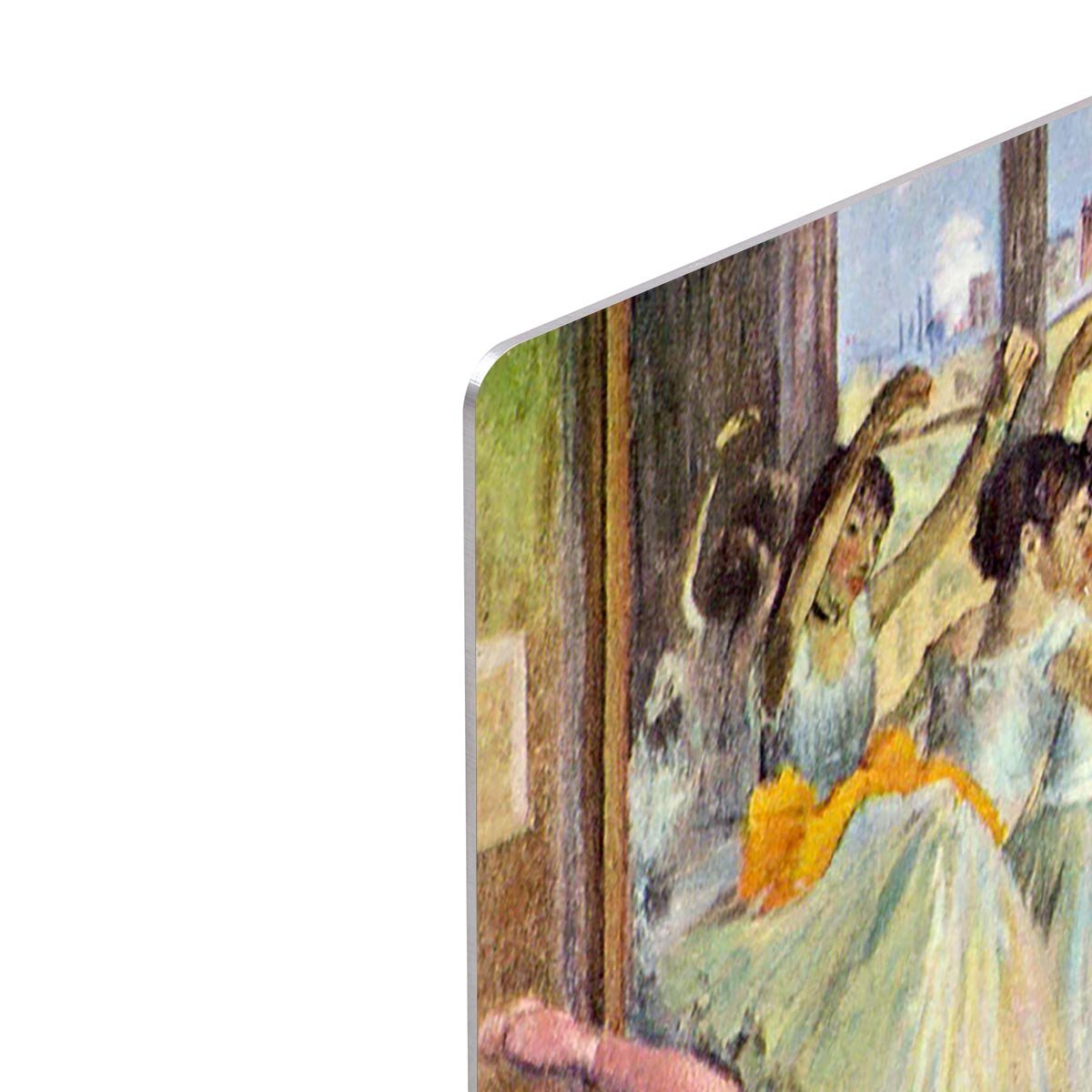 During the dance lessons Madame Cardinal by Degas HD Metal Print - Canvas Art Rocks - 4