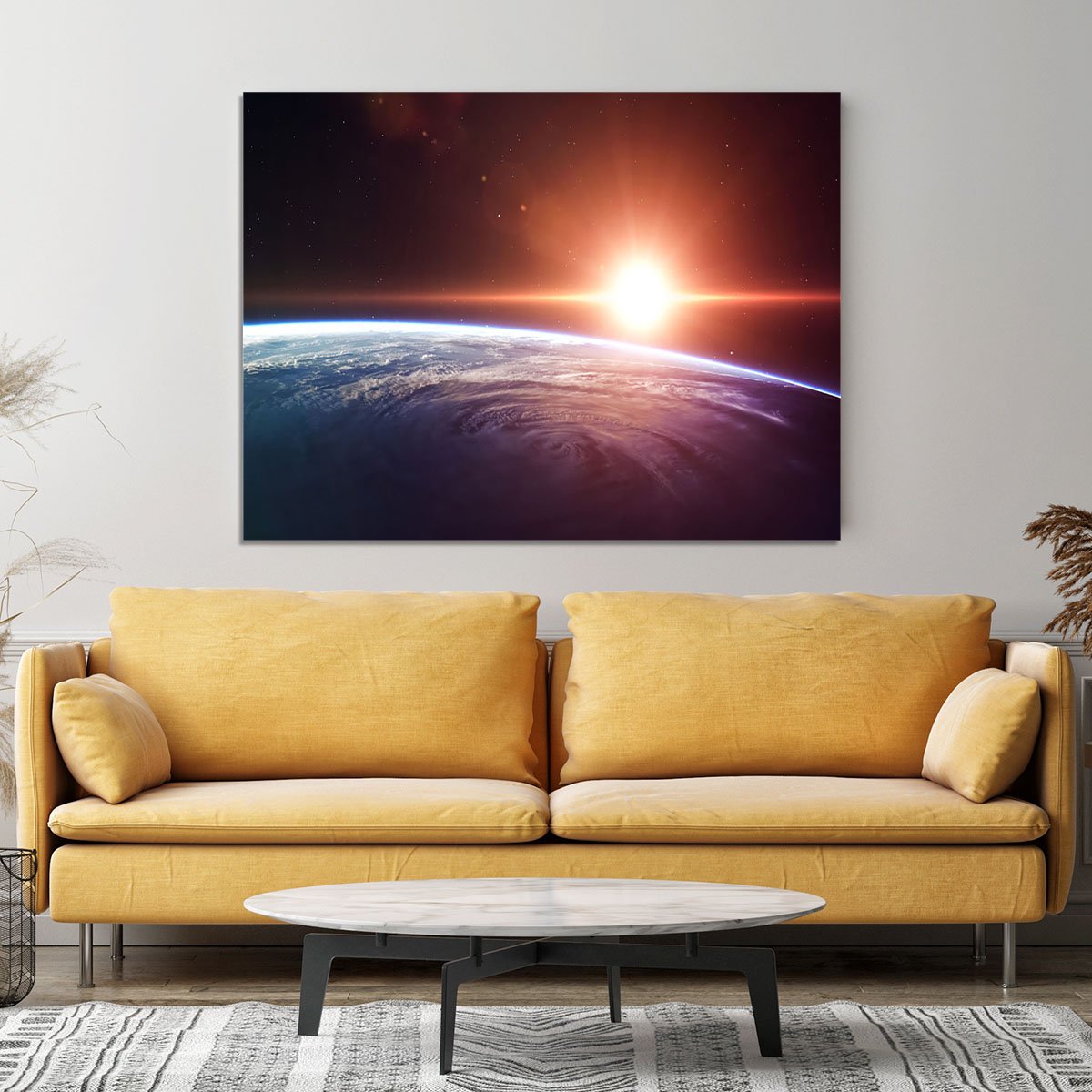 Earth Sunrise Canvas Print or Poster