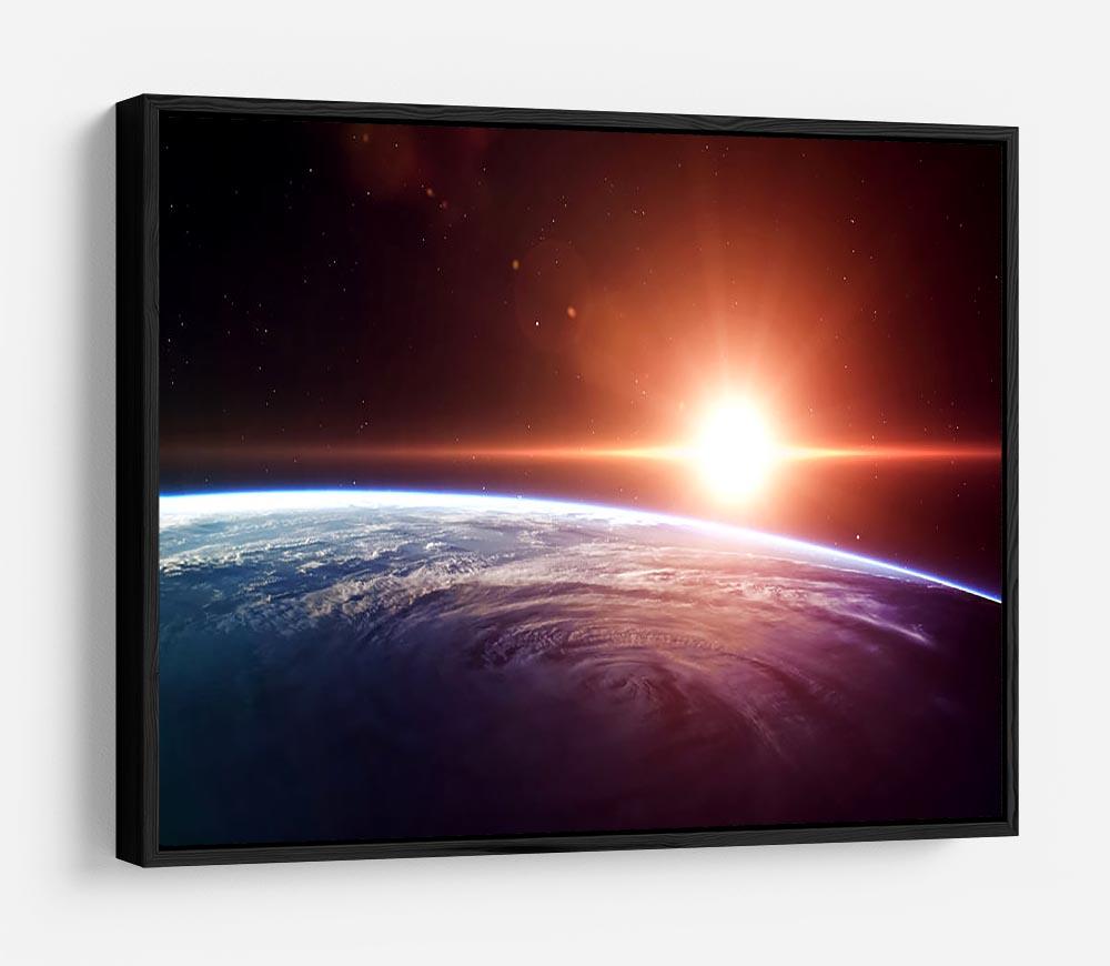 Earth Sunrise HD Metal Print