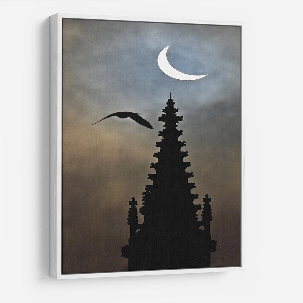 Eclipse over Worcester Cathedral HD Metal Print - Canvas Art Rocks - 7
