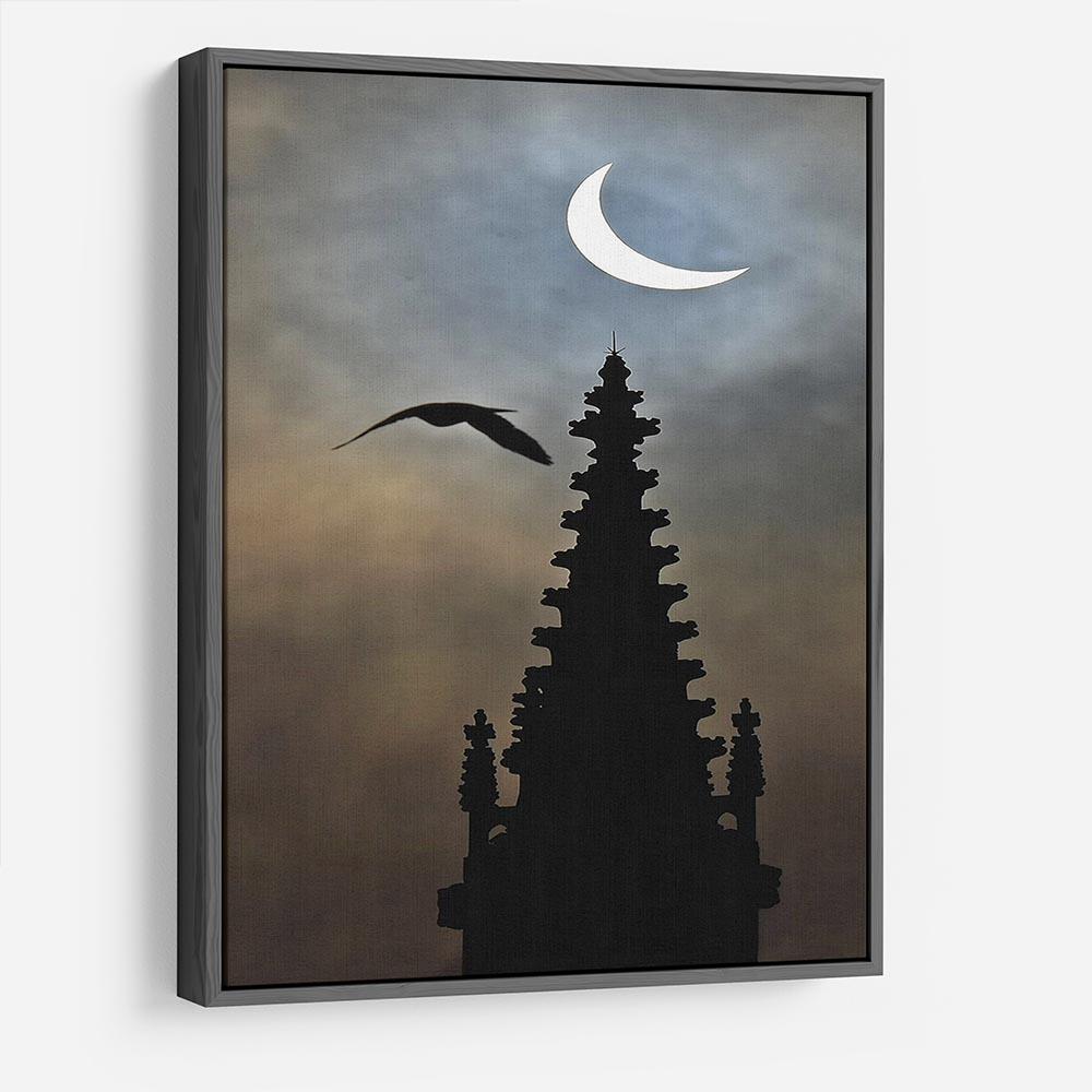 Eclipse over Worcester Cathedral HD Metal Print - Canvas Art Rocks - 9