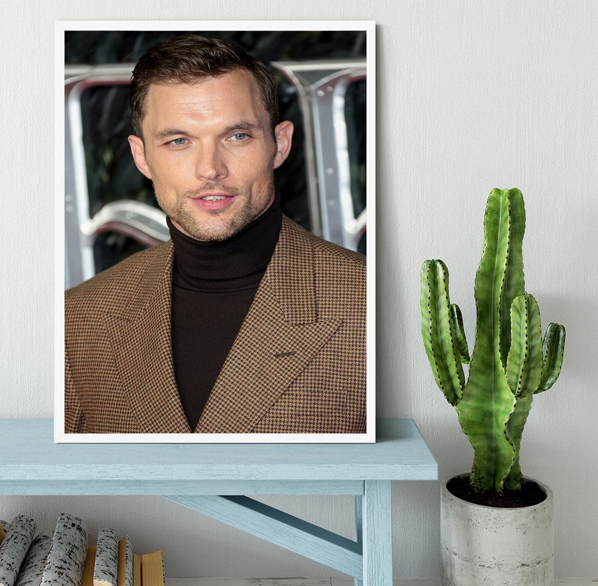 Ed Skrein Framed Print - Canvas Art Rocks -6