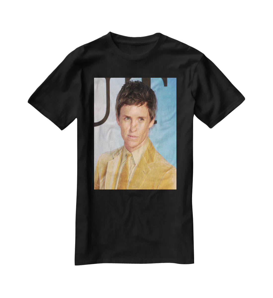 Eddie Redmayne T-Shirt - Canvas Art Rocks - 1