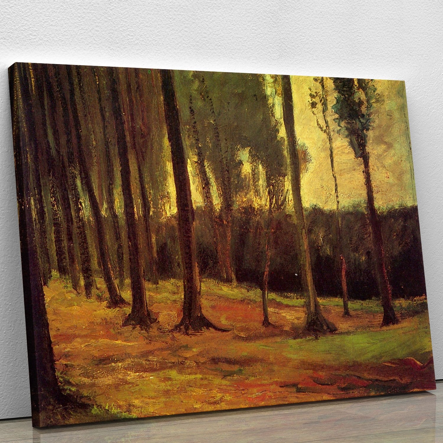 Edge of a Wood by Van Gogh Canvas Print or Poster