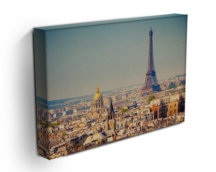 Eiffel Tower Sunny Day Canvas Print or Poster - Canvas Art Rocks - 3