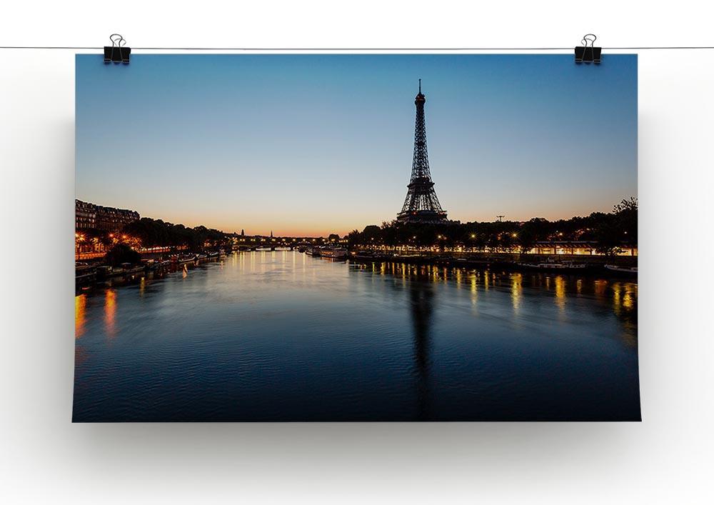 Eiffel Tower and d Canvas Print or Poster - Canvas Art Rocks - 2