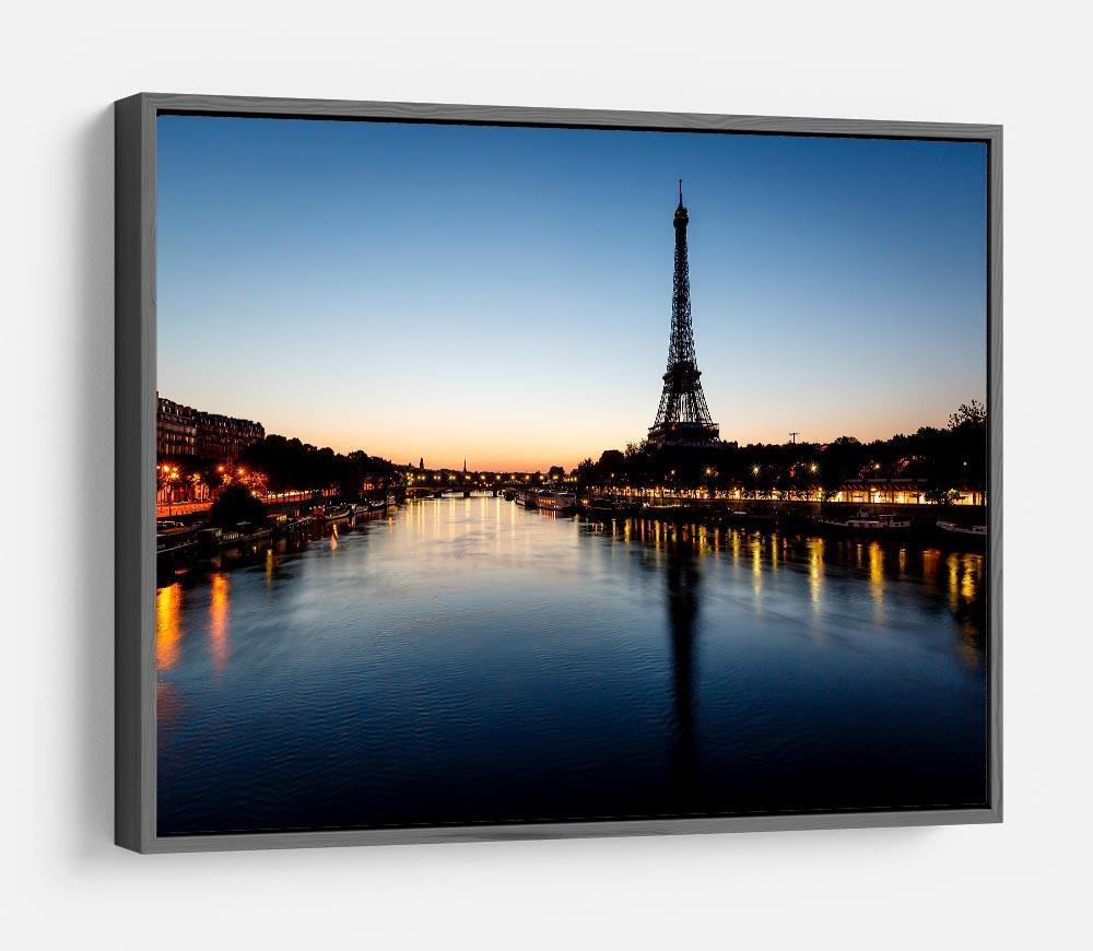 Eiffel Tower and d HD Metal Print