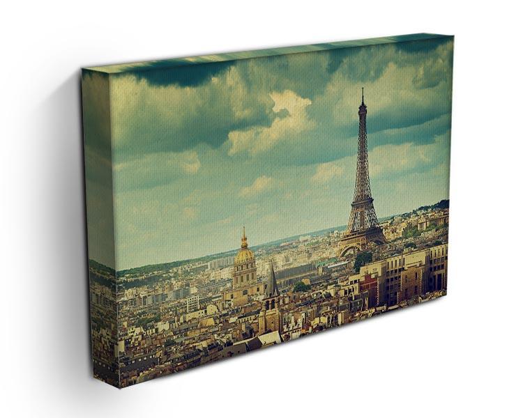 Eiffel tower Paris France Canvas Print or Poster - Canvas Art Rocks - 3