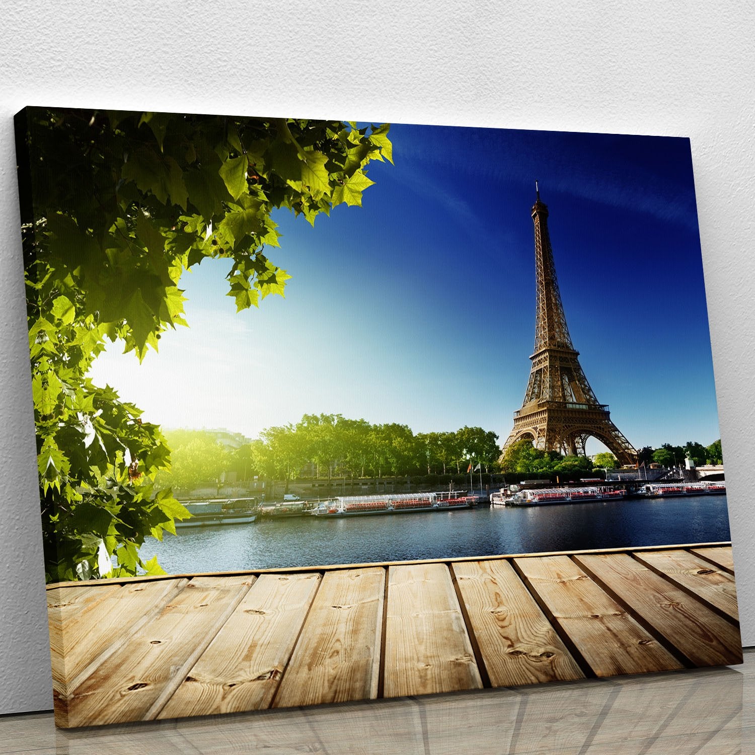 Eiffel tower in Paris Canvas Print or Poster