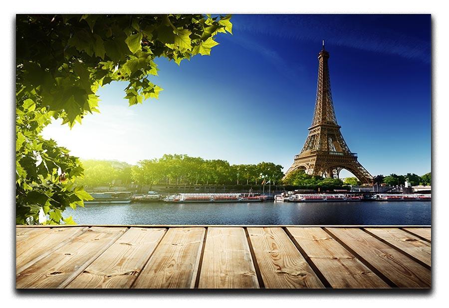 Eiffel tower in Paris Canvas Print or Poster  - Canvas Art Rocks - 1