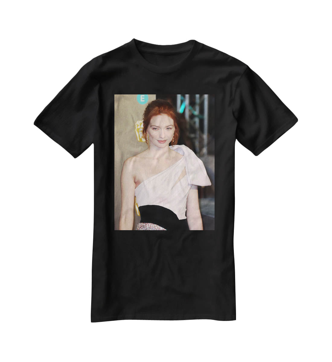 Eleanor Tomlinson T-Shirt - Canvas Art Rocks - 1