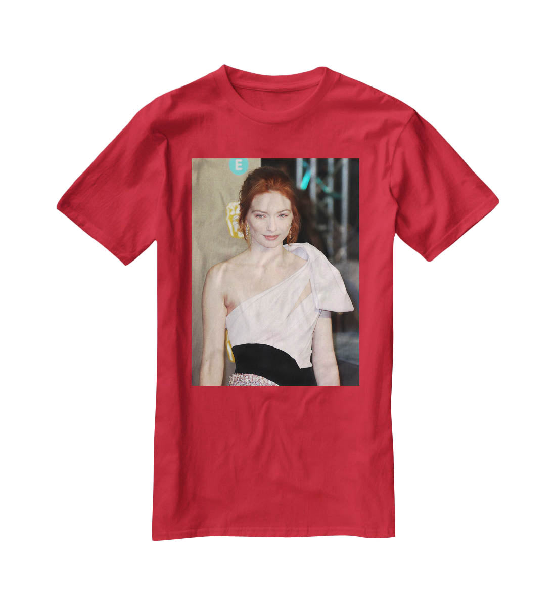 Eleanor Tomlinson T-Shirt - Canvas Art Rocks - 4