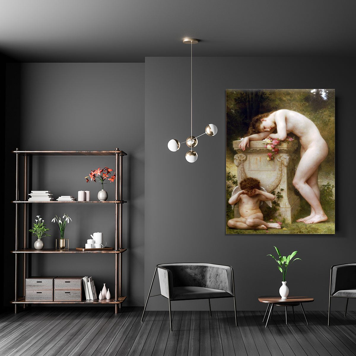 Elegy By Bouguereau Canvas Print or Poster