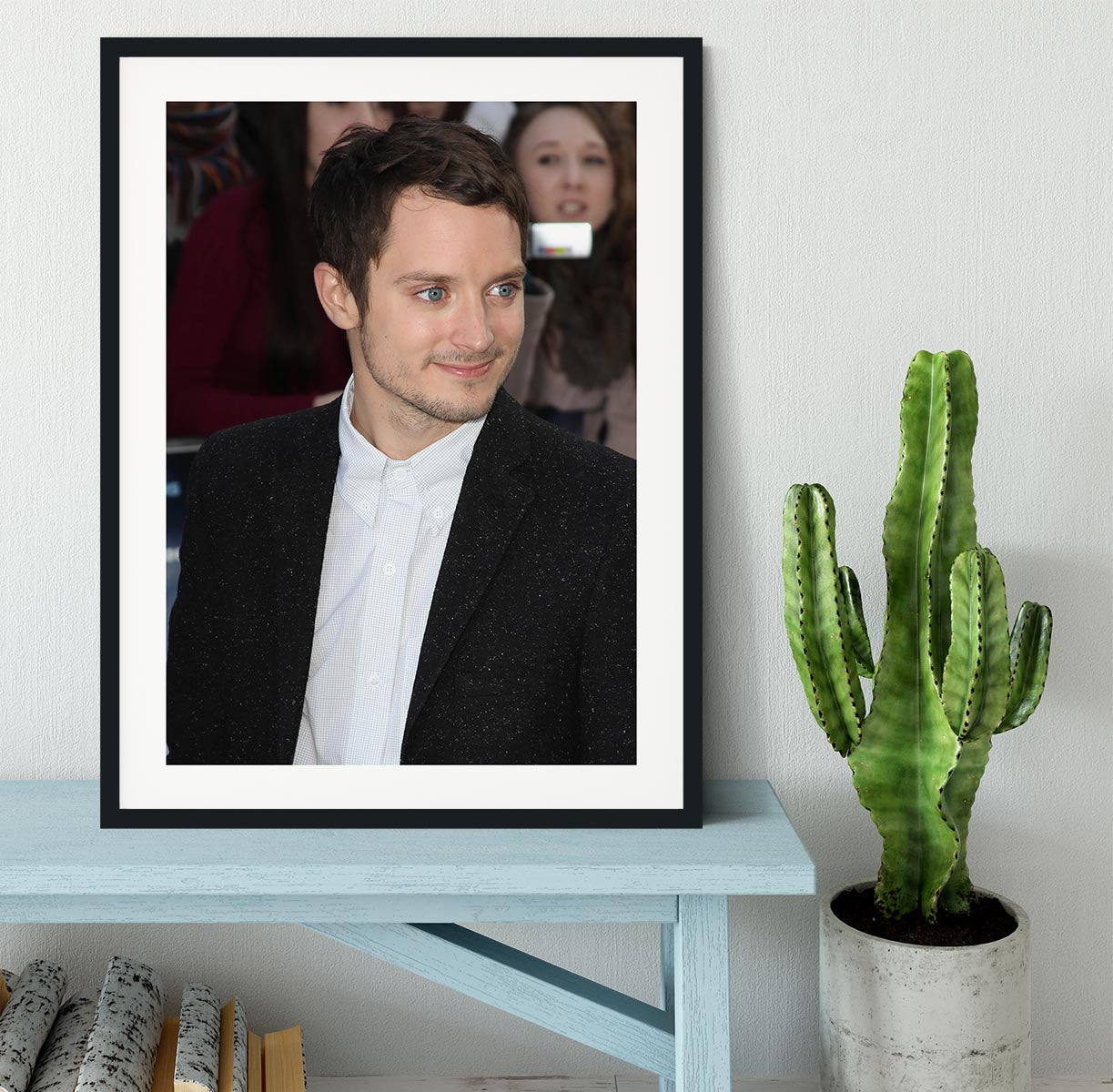 Elijah Wood Framed Print - Canvas Art Rocks - 1