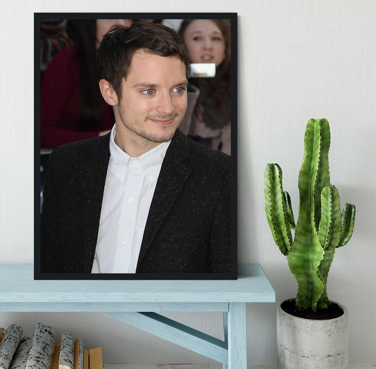 Elijah Wood Framed Print - Canvas Art Rocks - 2