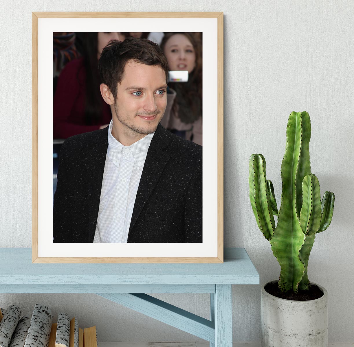 Elijah Wood Framed Print - Canvas Art Rocks - 3