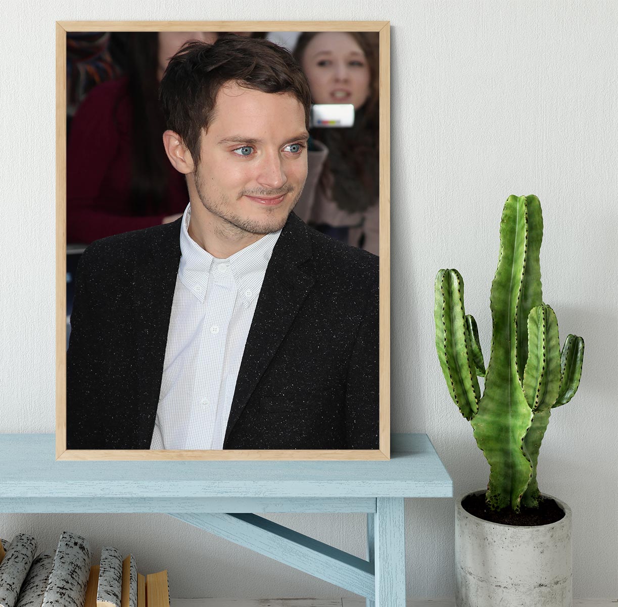 Elijah Wood Framed Print - Canvas Art Rocks - 4