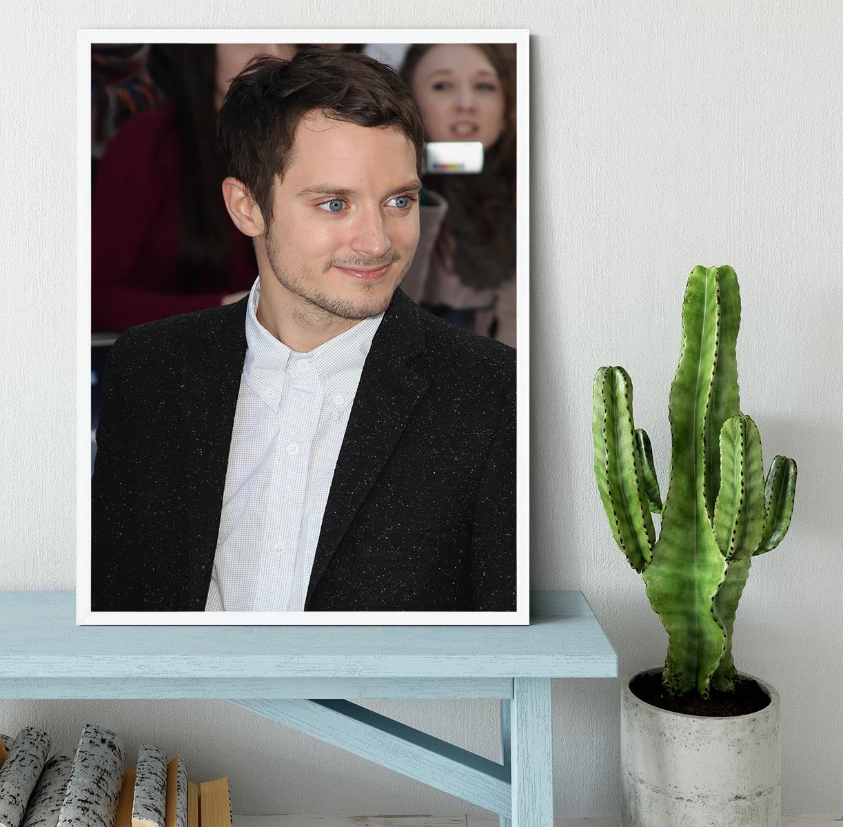 Elijah Wood Framed Print - Canvas Art Rocks -6