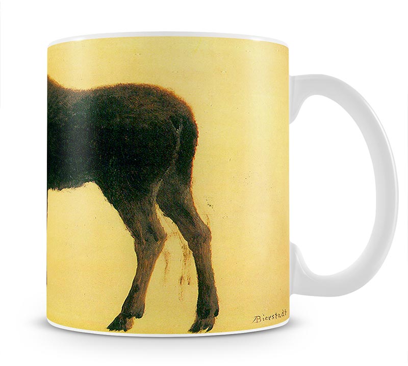 Elk by Bierstadt Mug - Canvas Art Rocks - 1