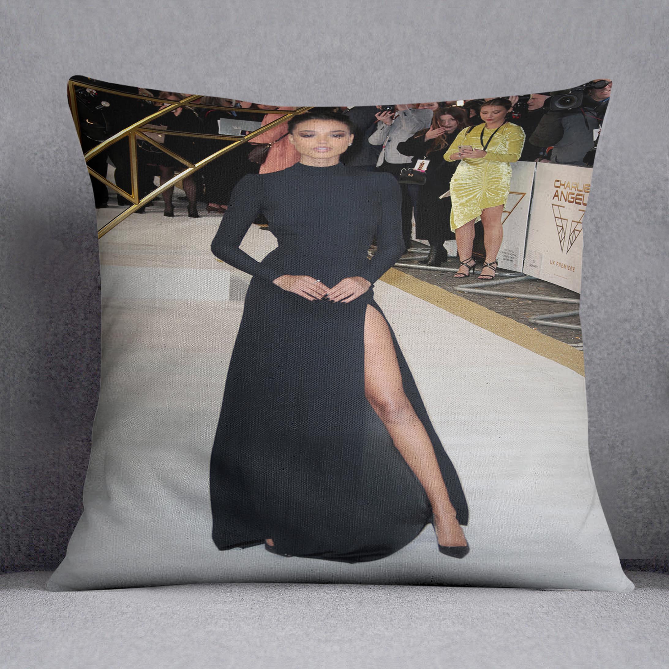 Ella Balinska Cushion - Canvas Art Rocks - 1