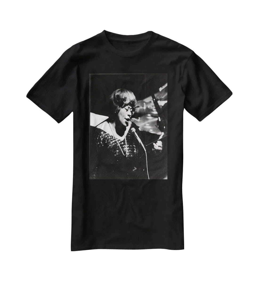 Ella Fitzgerald T-Shirt - Canvas Art Rocks - 1