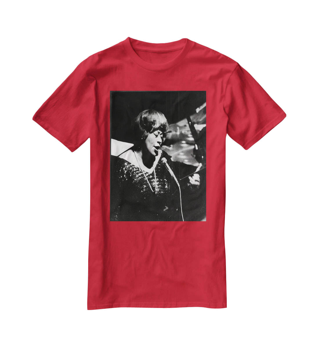 Ella Fitzgerald T-Shirt - Canvas Art Rocks - 4