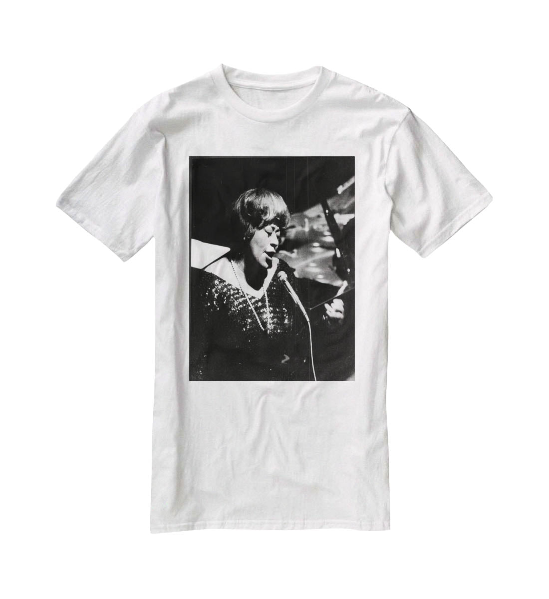 Ella Fitzgerald T-Shirt - Canvas Art Rocks - 5