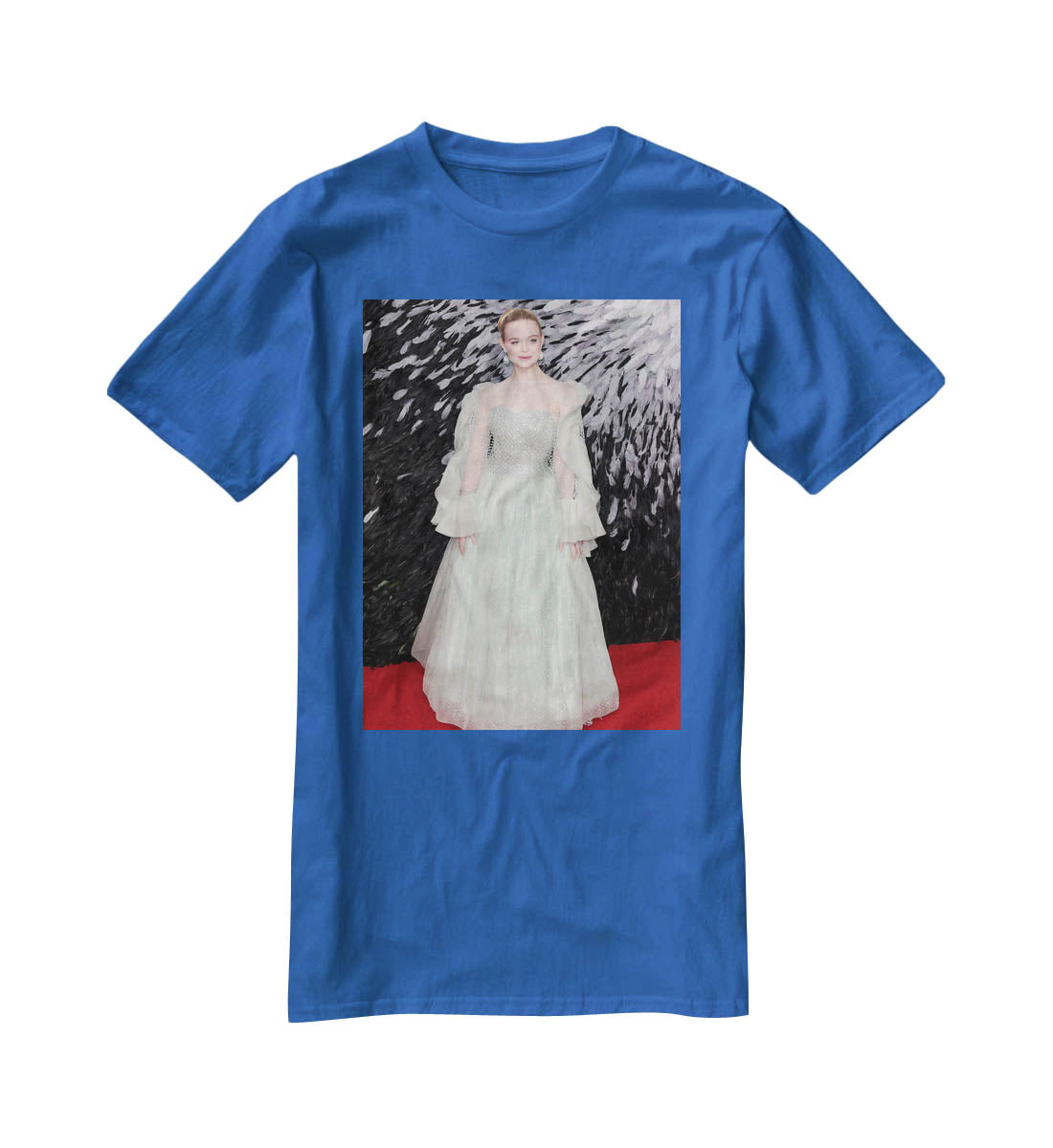 Elle Fanning T-Shirt - Canvas Art Rocks - 2