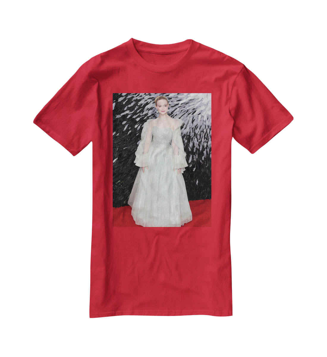 Elle Fanning T-Shirt - Canvas Art Rocks - 4