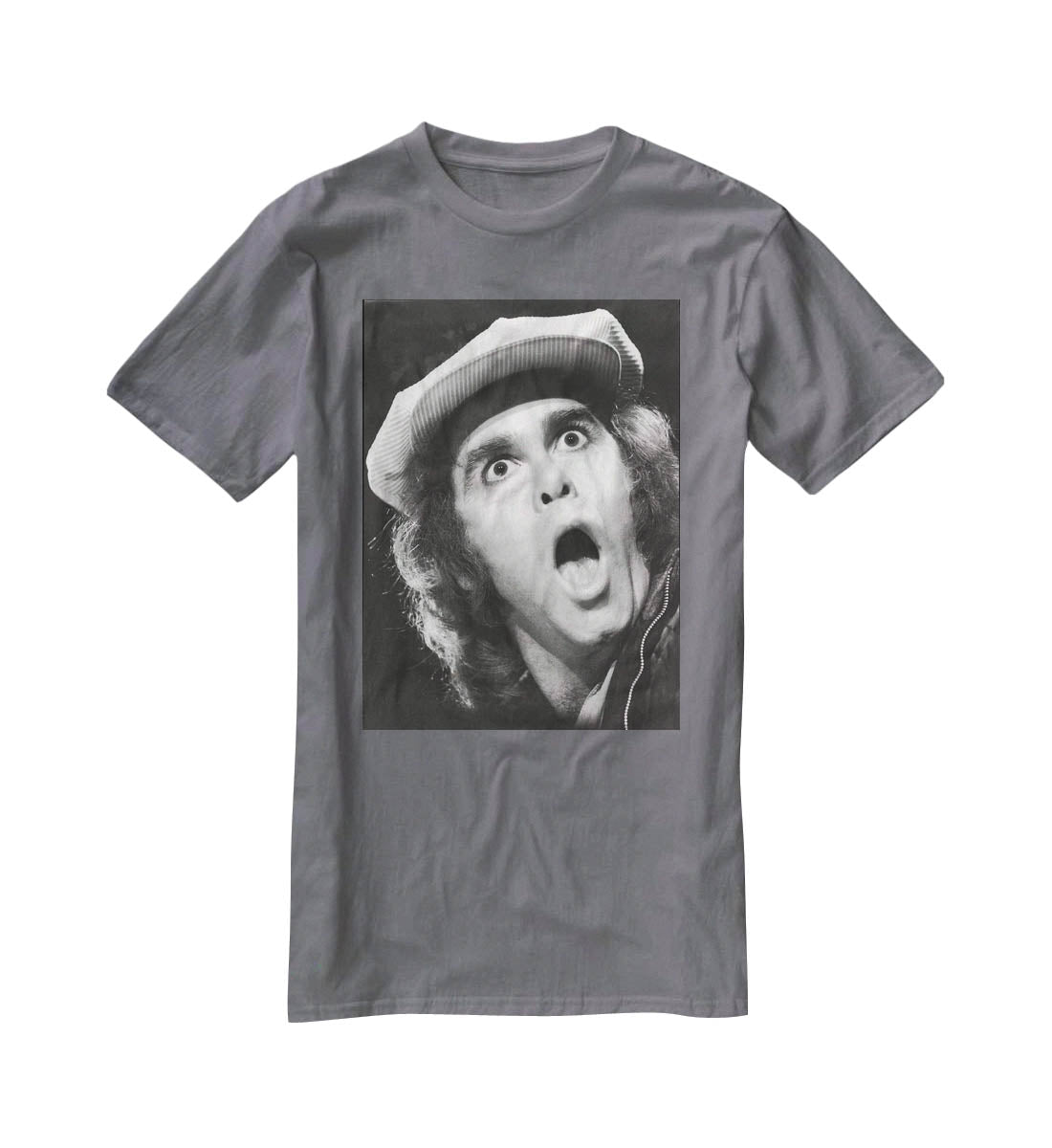 Elton John shocked T-Shirt - Canvas Art Rocks - 3