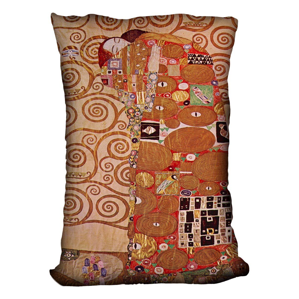 Embrace by Klimt Throw Pillow