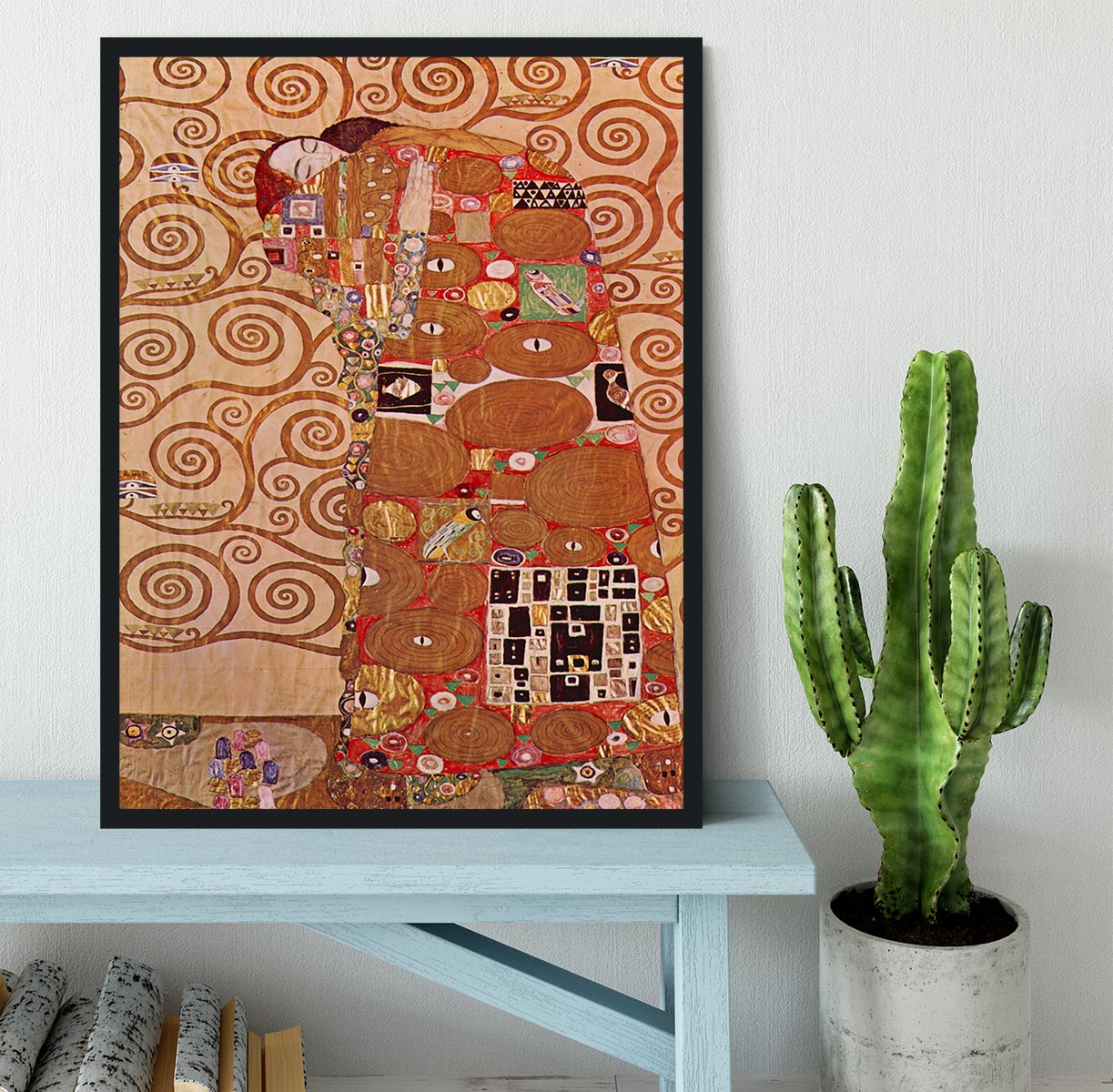 Embrace by Klimt Framed Print - Canvas Art Rocks - 2