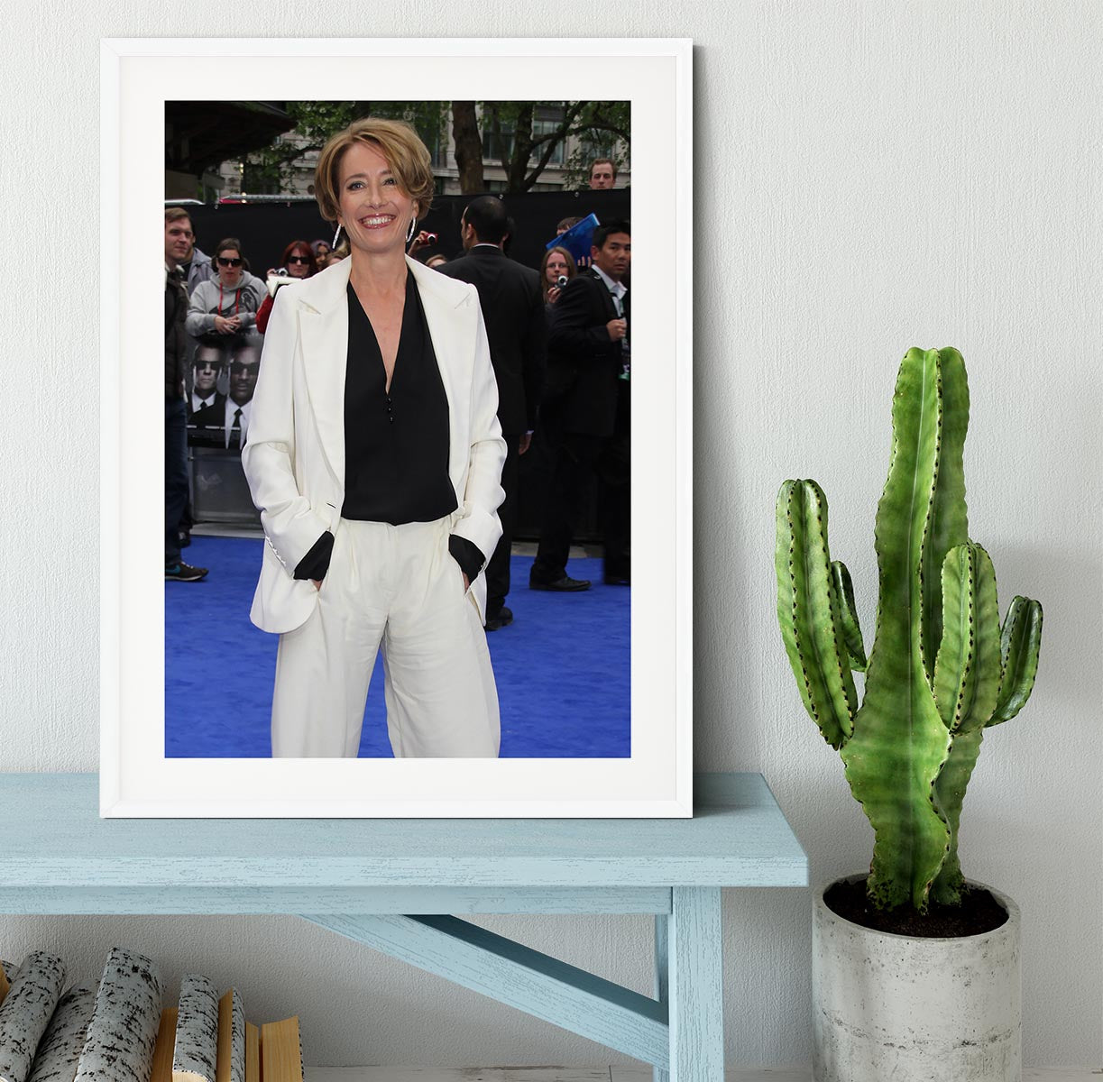 Emma Thompson Framed Print - Canvas Art Rocks - 5