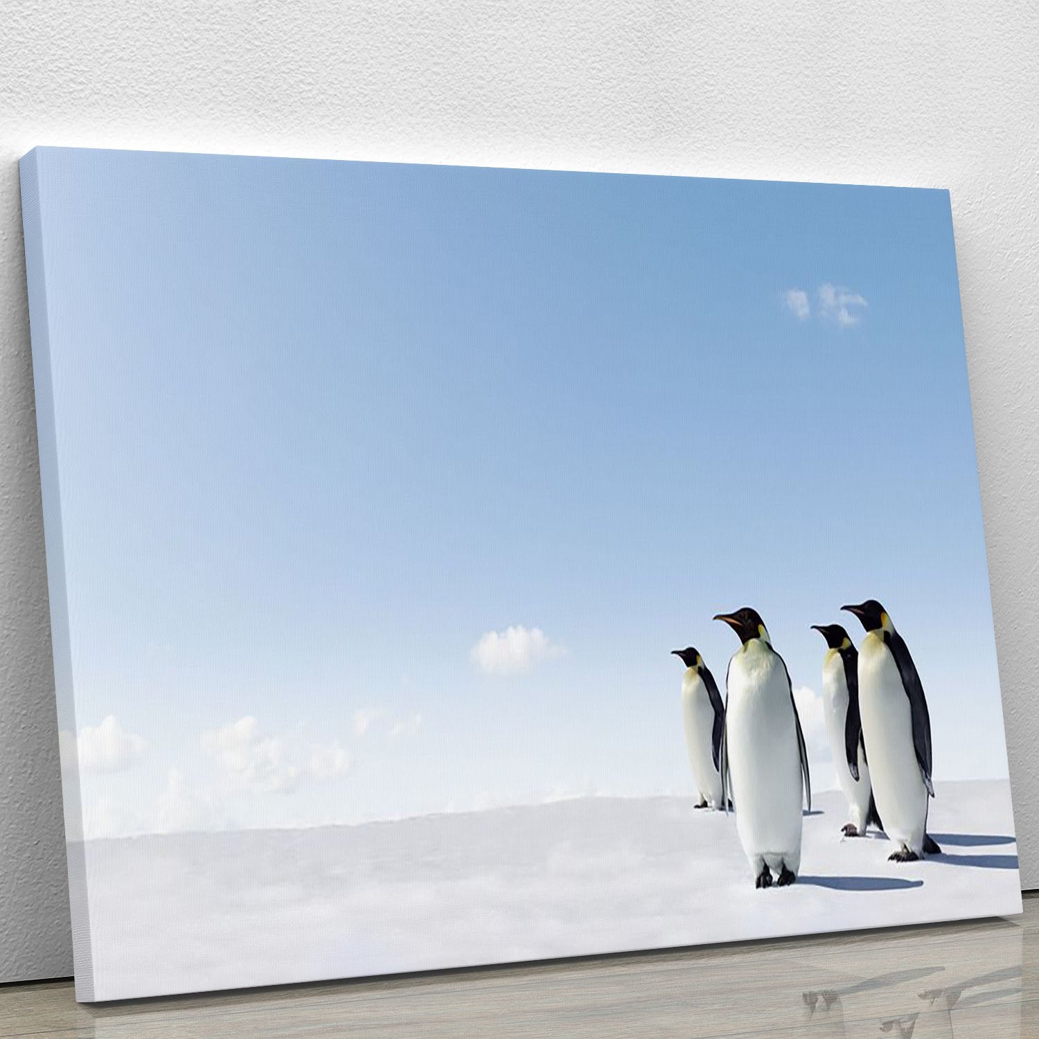 Emperor Penguins in Antacrctica Canvas Print or Poster