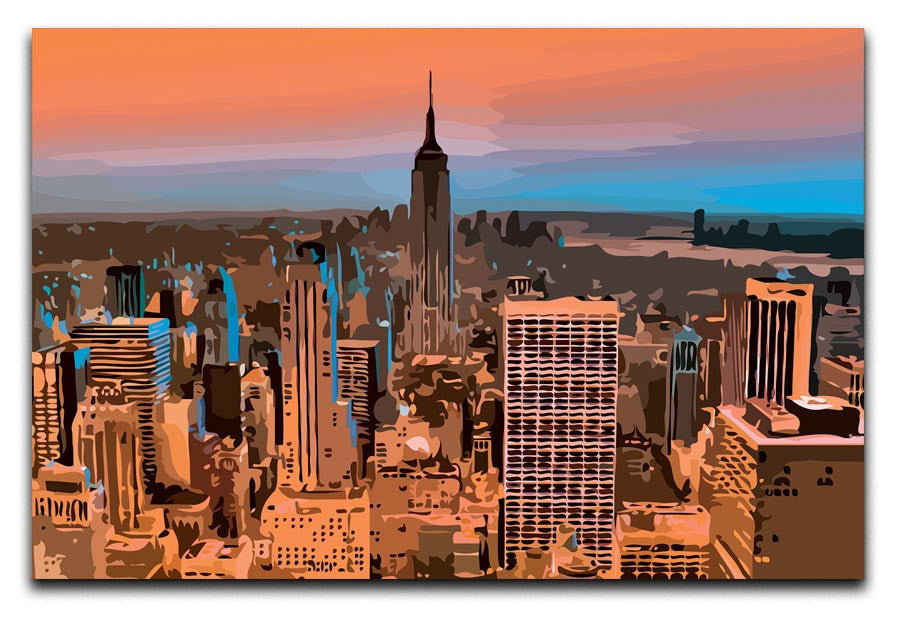 Empire State Building Print - Canvas Art Rocks - 1