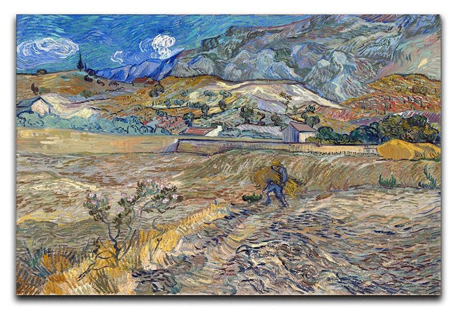 Enclosed Field with Peasant Canvas Print & Poster  - Canvas Art Rocks - 1