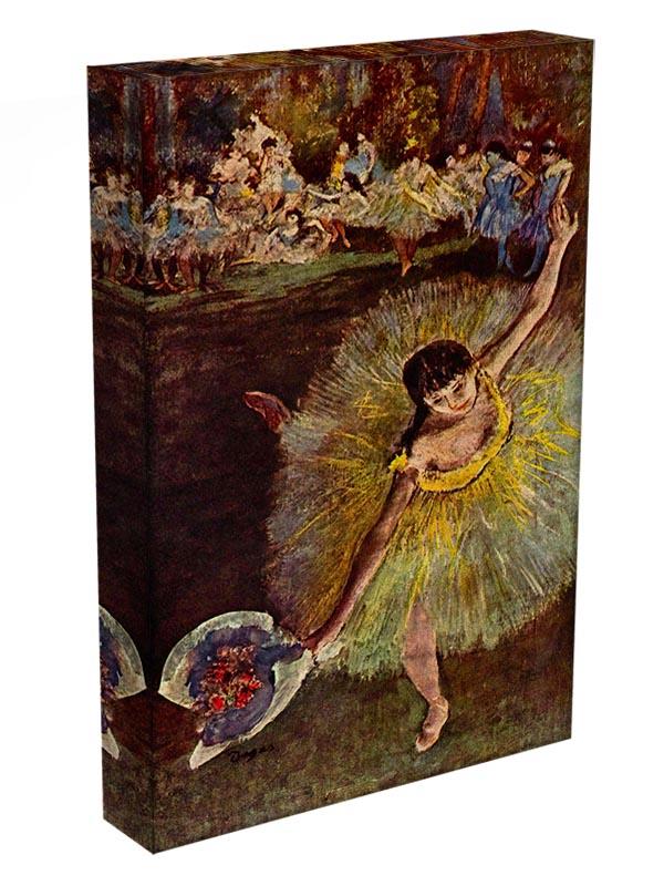 End of the arabesque by Degas Canvas Print or Poster - Canvas Art Rocks - 3