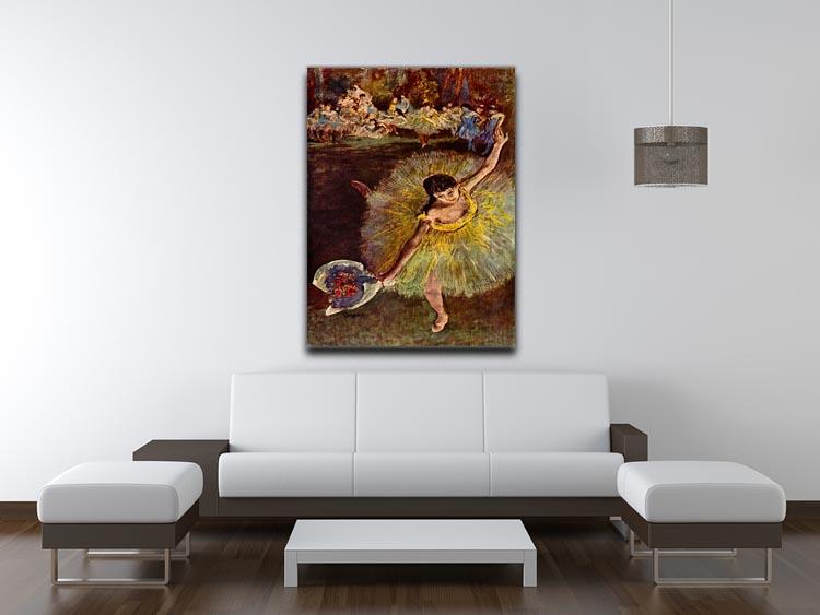 End of the arabesque by Degas Canvas Print or Poster - Canvas Art Rocks - 4