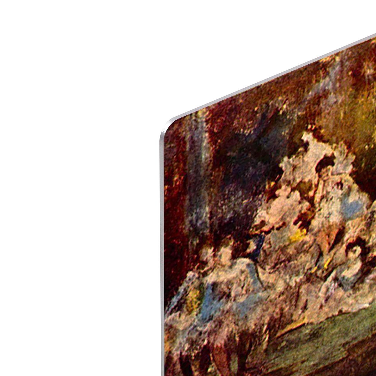 End of the arabesque by Degas HD Metal Print - Canvas Art Rocks - 4