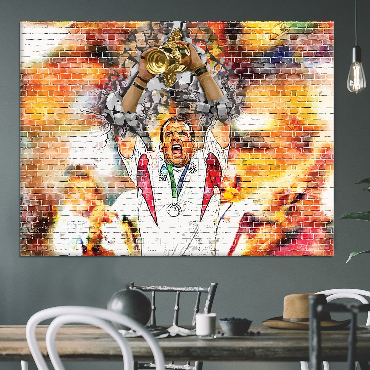England Rugby World Cup Win 2003 Canvas Print or Poster