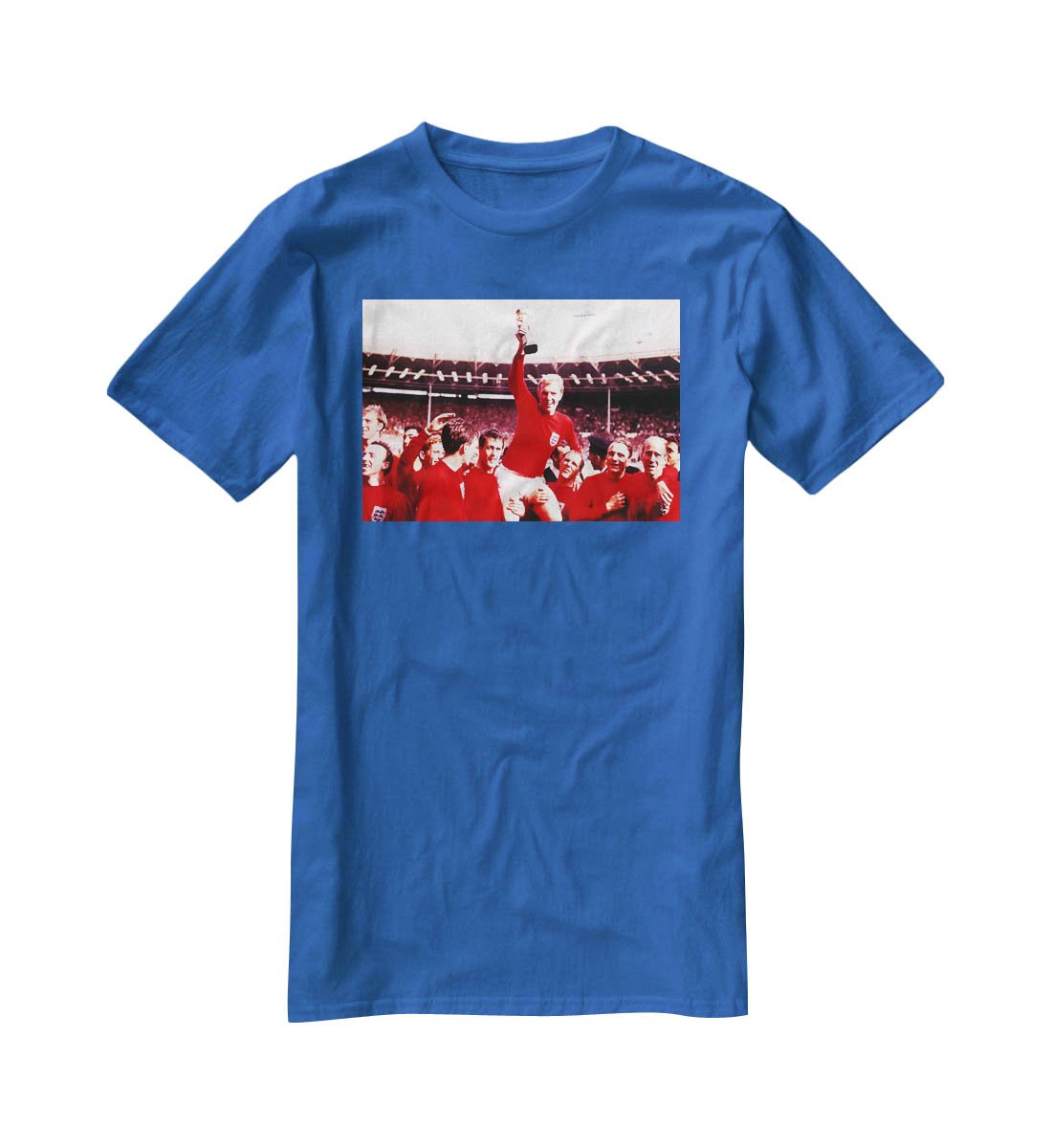 England World Cup 1966 T-Shirt - Canvas Art Rocks - 2