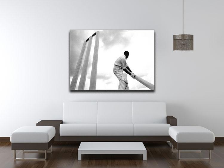 England cricketer Basil D Oliveira Canvas Print or Poster - Canvas Art Rocks - 4