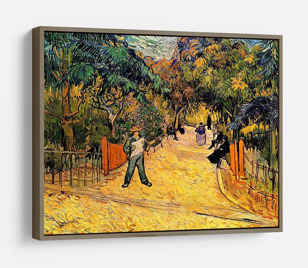 Entrance to the Public Park in Arles by Van Gogh HD Metal Print