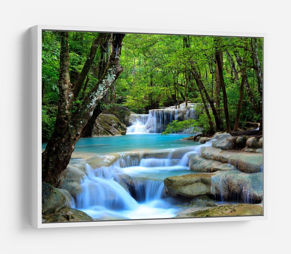 Erawan Waterfall HD Metal Print