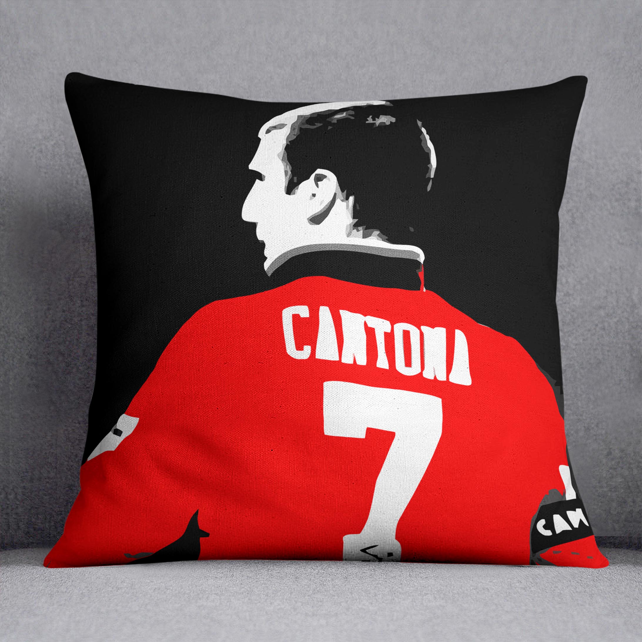 Eric Cantona No 7 Cushion