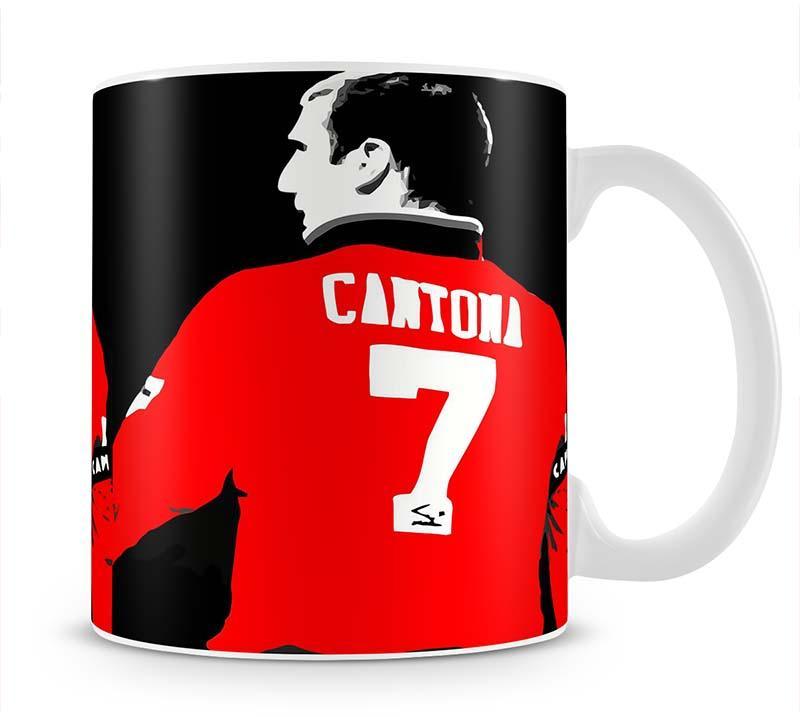 Eric Cantona No 7 Mug - Canvas Art Rocks - 1