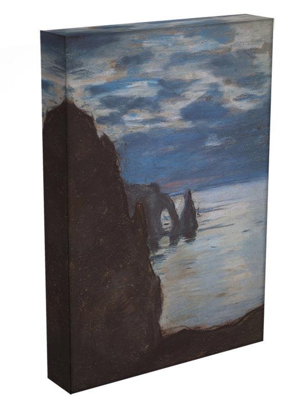 Etretat by Monet Canvas Print & Poster - Canvas Art Rocks - 3