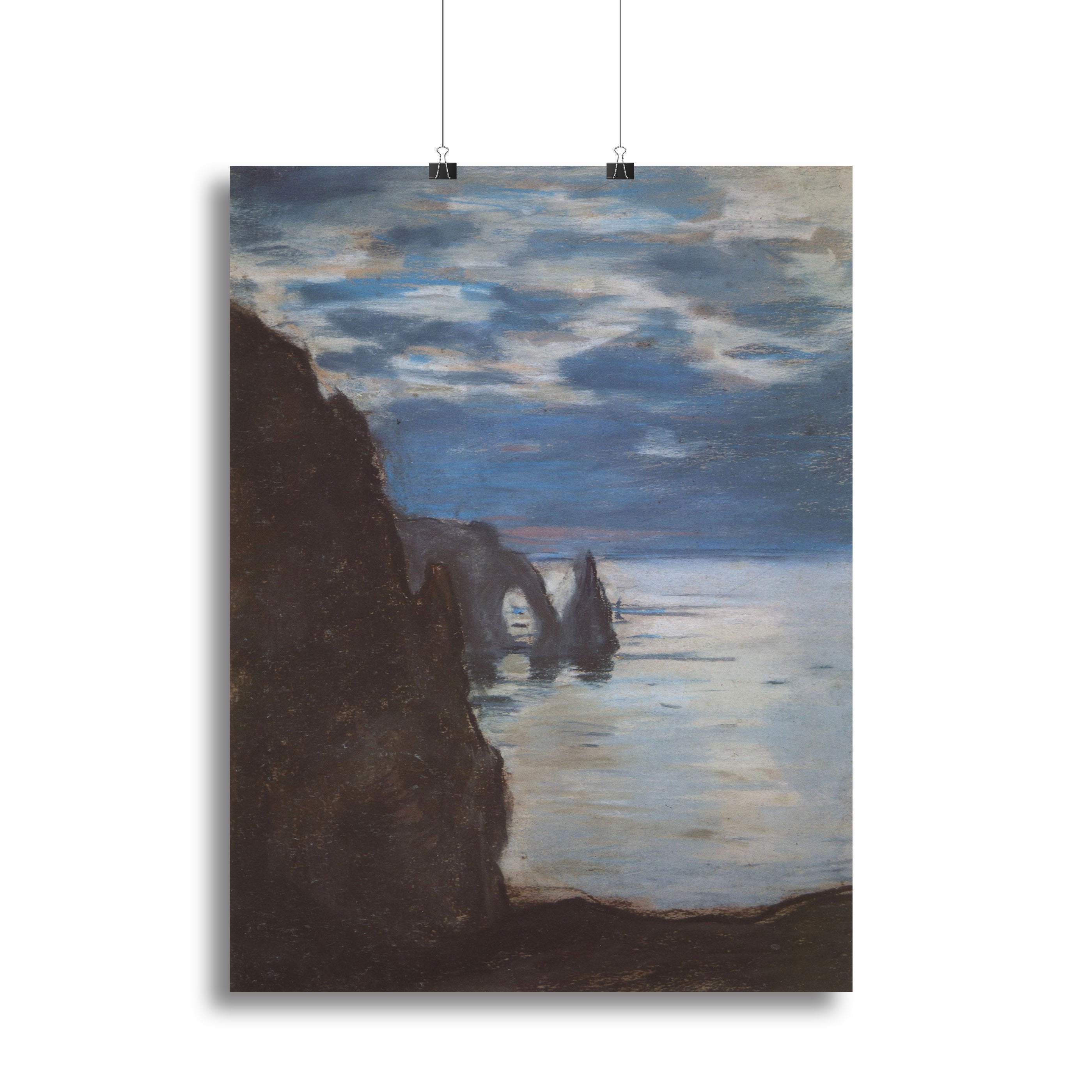 Etretat by Monet Canvas Print or Poster